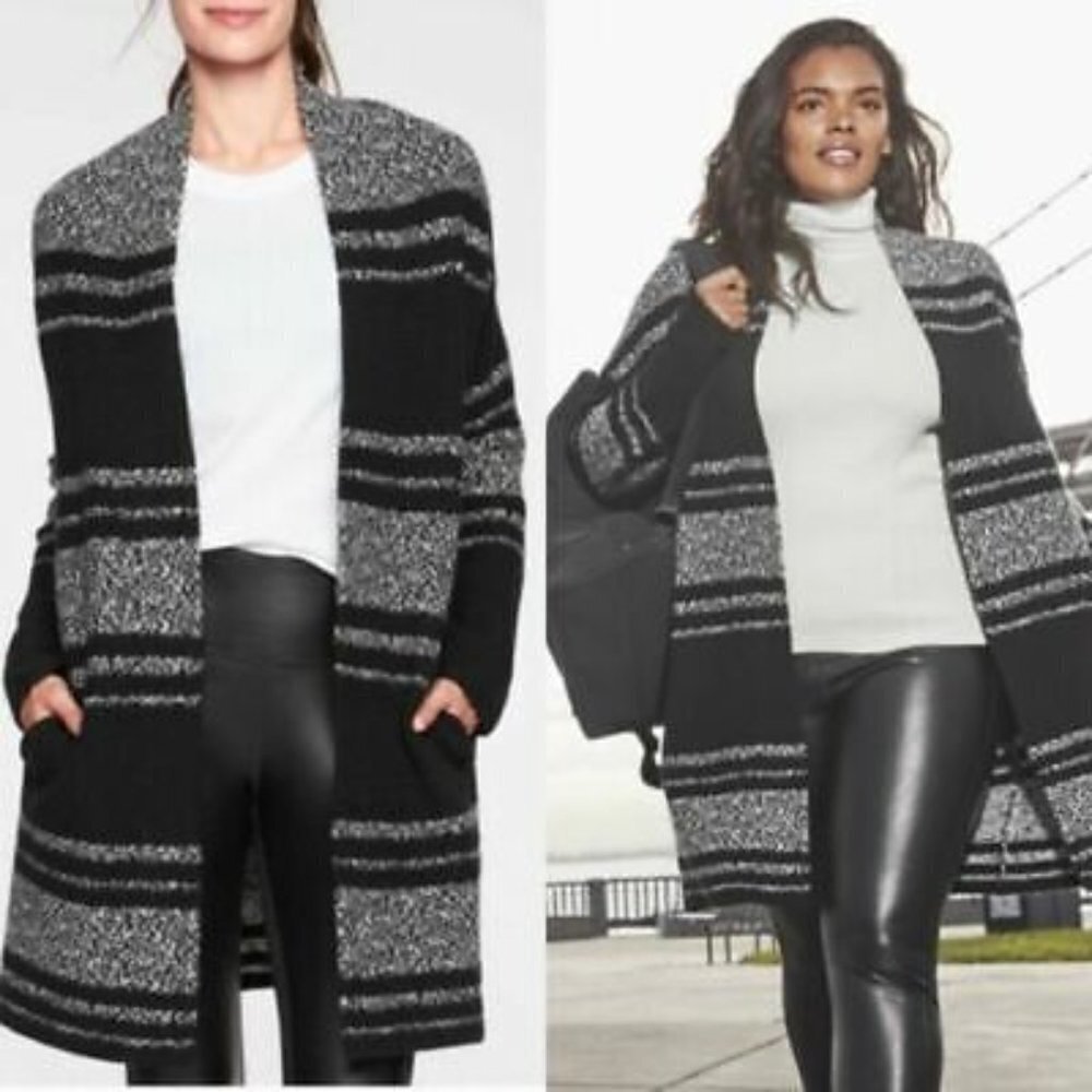 Athleta Panorama Point Black Cardigan